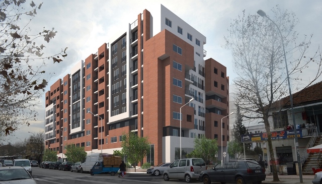 Godine Banimi dhe Sherbimi 7,8 dhe 9 kate me 2 kate parkimi nentoke, ne rrugen 5 Maji, Tirane